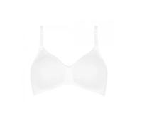 Sloggi Womens Basic+ N Bra - White Cotton - Size 38C