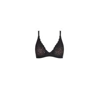 Sloggi Women's Zero Feel Bliss The Up P Bra Padded, Black, XL