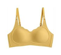 Women's Bra Strong Hold V Neck Bralette Women's Push Up Seamless Padded Bustier Without Underwire Classic Soft Bra Skiny Bra Support Women Slip
