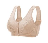 Womens Bra Tops with Pads Yoga Bra Women UK 2023 Wrap Around Bra Ladies Front Fastening Sleep Bra Full Support Bralette Training Bra Women Wide Back Bra Women UK Plus Size