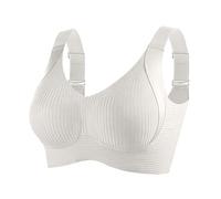 Women's Bra Without Underwire 2 / 3 Pack Seamless Bra Push Up Bra Strong Hold Seamless Comfortable Classic Bustier Adjustable Underwear Comfort Full Cup Solid Colour Bra for Everyday Clothing
