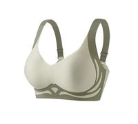 Women's Bra Without Underwire - Seamless Super Gather Bra Push Up Bra Without Underwire Soft Lifting Anti-Sagging Wireless Adjustable No Saggy Breasts Sizes Strong Hold Seamless Invisible Bra, Mint
