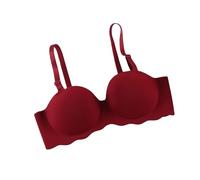 Women's Bra Without Underwire, Strong Hold Bralette, Women's Push Up Seamless Bustier with Padded, Classic Soft Bras, Comfort Smooth Bra, Breathable Women's Bra Underwear Bra
