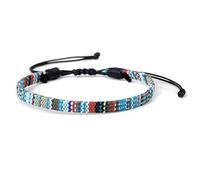 Womens Bracelet Bracelet Set Men And Women Bracelets For Men Handmade Boho Bracelets Jewelry Wrap Adjustable Men'S And Women'S Anklet Woven Ethnic Hippie Style