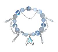 Women's Bracelet Fashionable Fish Tail Bracelet Pendant Bracelets Charming Charm Hand Chain Adjustable Hand Chain For Women Jewellery Watch Men, one size, Plastic, No Gemstone