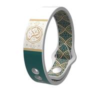 Women's bracelet | Smart chip integration, adaptive language options | Clear organization, features structured repertory design, integrates advanced adaptive language, with