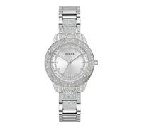 Guess Ladies Shooting Star Silver Crystal Watch GW0746L1