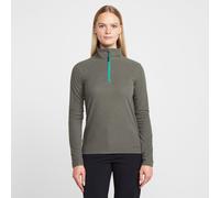 Peter Storm Women's Bracken Half Zip Fleece with Fitted Collar & Hem, Lightweight 60g Brushed Microfleece Midlayer Pullover (UK, Numeric, 10, Regular, Regular, Grey)