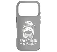 Women's Brain Tumor Warrior Leopard Design Case for iPhone 17 Pro