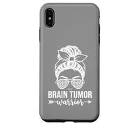Women's Brain Tumor Warrior Leopard Design Case for iPhone XS Max