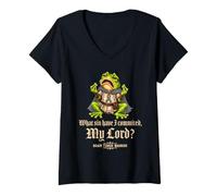 Women's Brain Tumor Warrior V-Neck T-Shirt