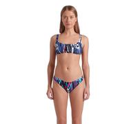 ARENA Water Prints Women's Bralette Bikini Swimsuit with Stretchy Recycled Quick-Dry Fabric, Beach and Pool Swimsuit for Women, Women's Swimsuit with Removable Cups and Top with Ties