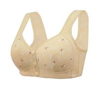 Womens Bras Non Wired, Crop Top Comfort Sleep Bralette Bra for Women Full Coverage Thin Sports Bras Women Plus Size Wireless Padded Bras Push Up Bras Mesh Soft Seamless Bralettes