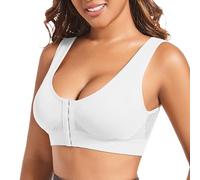Womens Bras Post Surgery Bra for Women Surgical Bras Front Closure Sports Breast Augmentation Mastectomy Post Op