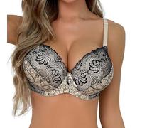 Womens Bras,Women's Sexy Double Breasted Lace Lingerie Plus Size Bra