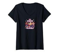 Women's Bratz - Xpress Yourself V-Neck T-Shirt