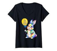 Womens BRAVE I'M VERY BRAVE I'M A STAR BRAVERY PRESENT V-Neck T-Shirt