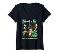 Womens Breaking Bad I'm in The Empire Business Collage TV Show V-Neck T-Shirt