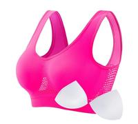 Women's Breathable Comfortable Bras,Plus Size Bras Non Wired Sport Plus Bra Comfort Push Up Summer Wireless Full Coverage Without Steel Ring