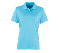 Womens Breathable Polyester Polo Premier Ladies Coolchecker Pique Shirt
