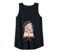 Womens Breathtaking Botanical Biblical Design Tank Top