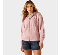 Women's Breeze Full Zip Hoodie, Pink L