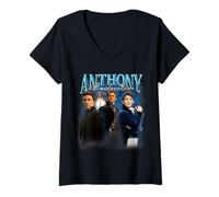 Womens Bridgerton Anthony Bridgerton Vintage V-Neck T-Shirt
