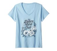 Womens Bridgerton Dance Card V-Neck T-Shirt