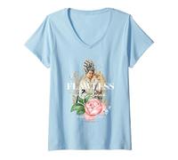 Womens Bridgerton Flawless My Dear V-Neck T-Shirt