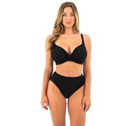 Fantasie Ottawa Deep Gather Bikini Bottom, Black, Medium