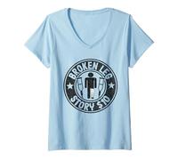 Women's Broken Leg Story $10 Get Well Injury Broken Leg Surgery V-Neck T-Shirt