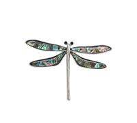 Women'S Brooches And Pins,Elegant Enamel Pin Vintage Luxury Dragonfly Lapel Pin Abalone Shell Brooch,Wedding Dresses Or Evening Dresses Suits,As Shown,As Shown