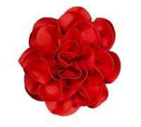 Women's Brooches Pins Dainty Satin Fabric Rose Flower Brooches Big Camellia Flower Lapel 7. 5in Extra Large Pins For Women Wedding Party Dance Dress Clothes Accessories Memorial Day Dress Brooch18