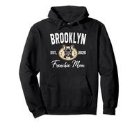 Womens Brooklyn Frenchie Mom French Bulldog NY Dog Lover Pullover Hoodie
