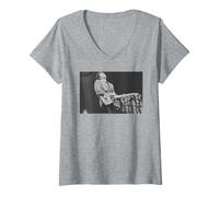 Womens Bruce Springsteen E Street Band Tunnel Of Love Express Tour V-Neck T-Shirt