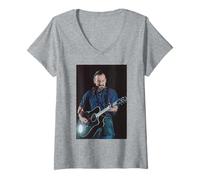 Womens Bruce Springsteen Live Ghost Of Tom Joad World Tour 1996 V-Neck T-Shirt