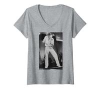 Womens Bryan Ferry Live Roxy Music Singer By Simon Fowler V-Neck T-Shirt