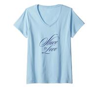 Womens Bryan Ferry Music Legend | 'Slave to Love' Merch | BF1036 V-Neck T-Shirt