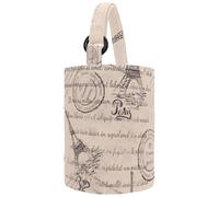 Women's Bucket Handbag, Camel Desert Cactus and Lamp African Tribal Pattern Canvas Tote Bag Purses Trendy Shoulder Bag