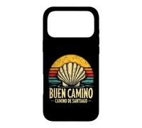 Women's Buen Camino de Santiago Scallop Shell Vintage Sunset Case for iPhone 17 Pro Max