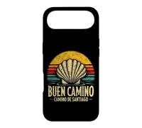 Women's Buen Camino de Santiago Scallop Shell Vintage Sunset Case for iPhone Air