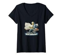 Women's Built Different Urban Sketcher V-Neck T-Shirt