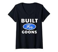 Womens Built for Goons - Sexy Gifts for Men and Women V-Neck T-Shirt
