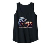 Womens Bull and Bear Trader Stock Market Stock Exchange Tank Top