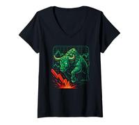 Womens Bull Market Art, Love Investing Financial Inspiration V-Neck T-Shirt