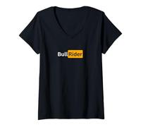 Womens Bull Rider - Sexy Gifts for Men and Women V-Neck T-Shirt