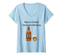 Women's Bury Things Dog Gardening Humor for Planting Lovers V-Neck T-Shirt