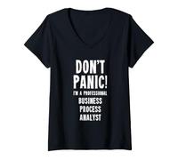 Women's Business Process Analyst V-Neck T-Shirt