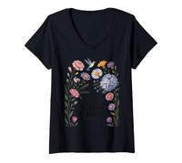 Womens But Seek First His Kingdom Bible Verses Matthew 6:33 V-Neck T-Shirt