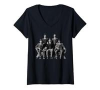 Womens Butch Cassidy & The Wild Bunch. American Outlaws Circa 1900 V-Neck T-Shirt